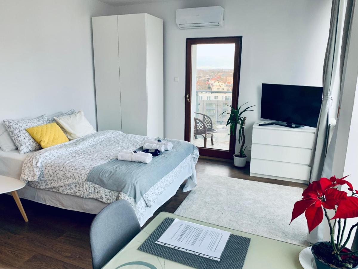 City View Wellness Apartment Swim&Steam&Relax Krasków Eksteriør bilde